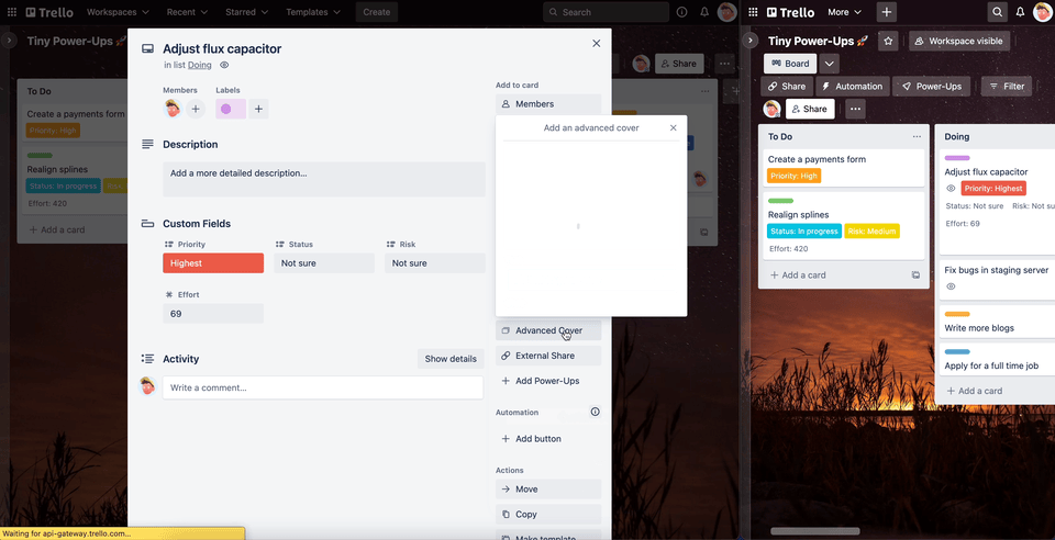 Advanced Card Covers - a Trello Power-Up to generate beautiful card covers  with text : r/trello